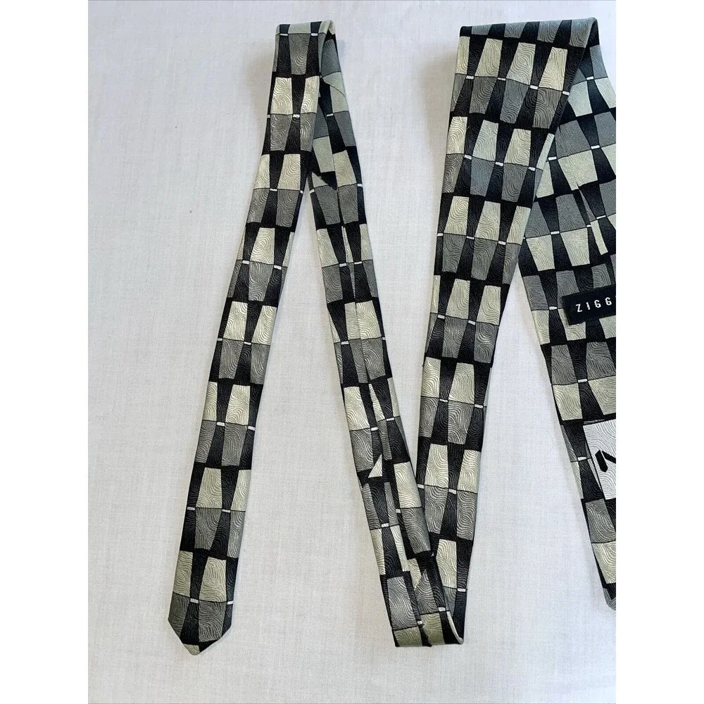 Ziggurat Dress Tie Mens Size 57